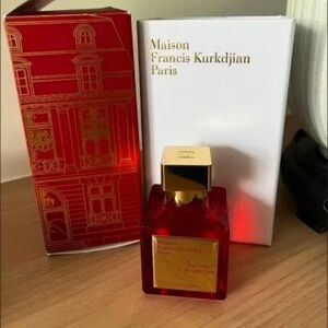 Maison Francis Kurkdjian Red Bottle with Gold Cap